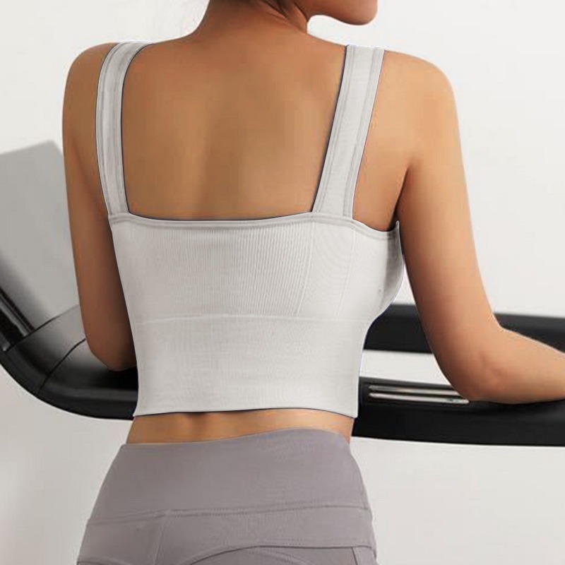 SFIT Breathable Sports Bra Anti-sweat Fitness Top Women Seamless Yoga Bra Shockproof Crop Top Push up Sport Bra Gym Workout Top